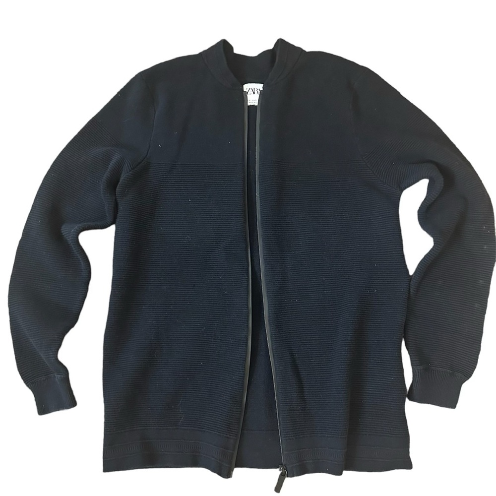 Black Zara Zip Up